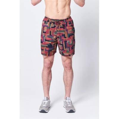 Native Youth Анцуг Native Youth Men's Viscose Tracksuit Shorts - Black