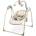 Caretero Електрическа люлка Loop до 12кг Beige Caretero (TERO-8085)