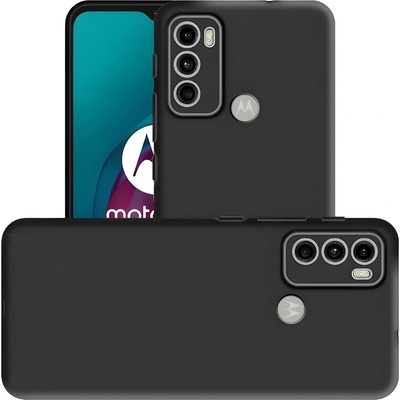 Motorola Силиконов калъф Soft Case за Motorola Moto G51 5G - Черен KP24790