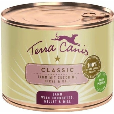 Terra Canis Lamb with courgette millet & dill 200 g