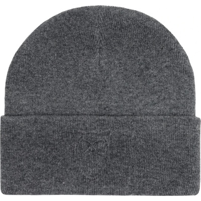 KnowledgeCotton Apparel Зимна шапка (beanie) Knowledgecotton apparel Embossed Owl DL Wool Beanie - Dark Grey Melange - размер One Size (904-4953-0311)