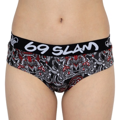 69SLAM Dámské kalhotky boxer bamboo totem mask – Zboží Mobilmania