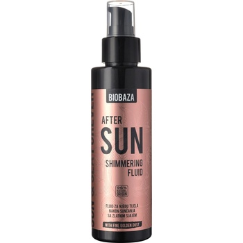 Biobaza Sun Мляко за след слънце със златни частици, 150 ml