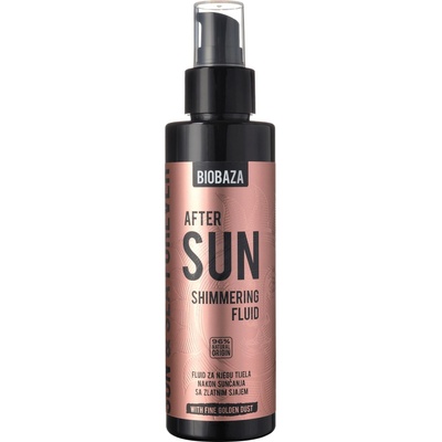 Biobaza Sun Мляко за след слънце със златни частици, 150 ml