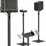 Mozos mss6-set-pro studio monitor stands 2 pcs