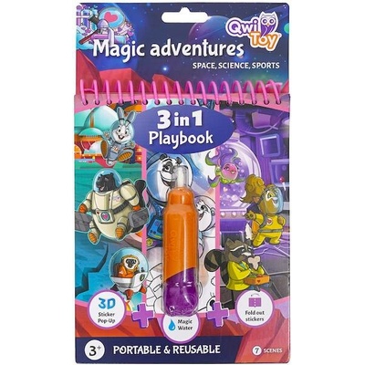 Qwi Toy Kouzelné malování vodou Dobrodružství