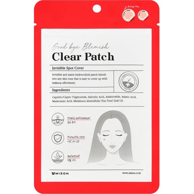 Mizon Bodové náplasti na akné Good Bye Blemish Clear Patch 44 ks 2 ks