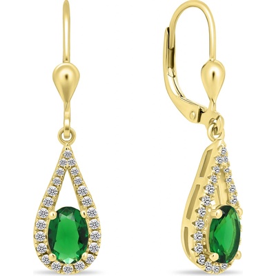 Brilio Silver náušnice EA446YG