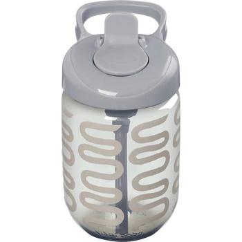 Vital Baby Неразливаща се чаша със сламка 350 мл Сива EarthSmart Vital Baby (V-445103)