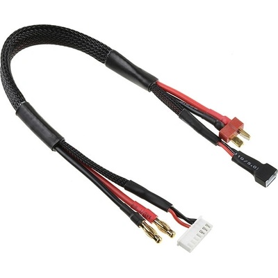 Corally Nabíjecí kabel G4/6S XH na T-DYN/2S XH 14 AWG/ULTRA V+ Silikon Kabel 30 cm