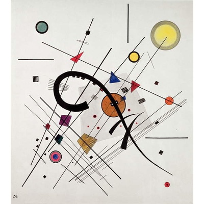 Plagát, Obraz - Grey Square (1923), Wassily Kandinsky, 35.8 × 40 cm