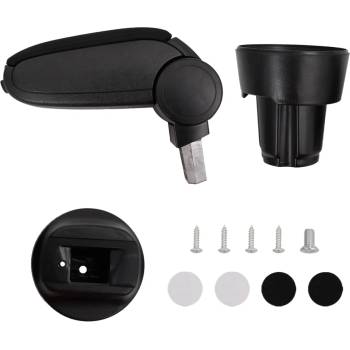 Image 1 of vidaXL Подлакътник за кола черен 13x33x(33-49) см ABS (154672)