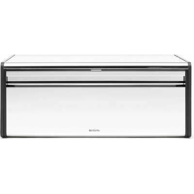 Chlebník FALL FRONT 18 l, lesklé oceľové, nerezová oceľ, Brabantia