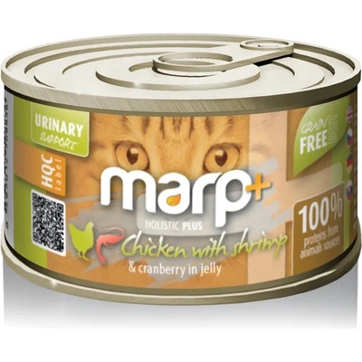 Marp Holistic Plus Kurča s krevetami a brusnicami v želé 70 g