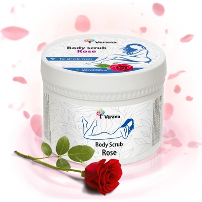 Verana telový peeling Ruža 300 g