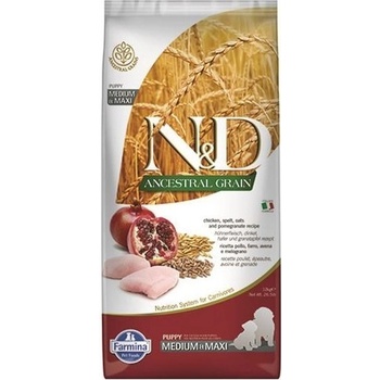 N&D Ancestral Grain Low Grain Dog Adult Chicken & Pomegranate 2,5 kg