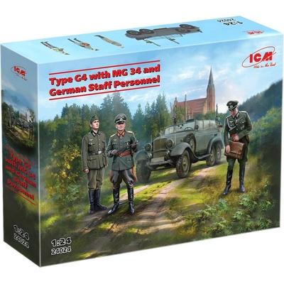 ICM Type G4 with MG 34 and German Staff Personnel 1:24