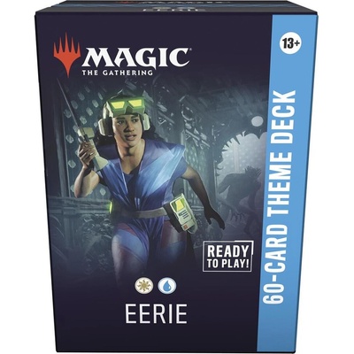 Magic the Gathering Magic The Gathering: Secrets of Strixhaven 60-Card Theme Deck Eerie (D53440000-2)