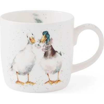 Design Royal Worcester Porcelánový hrnek Wrendale s Duck Love 310 ml