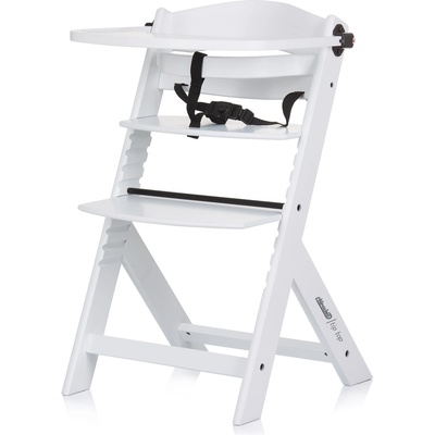 Chipolino Столче за хранене 2 в1 "Tip Top" бяло (STHTT0242WH)