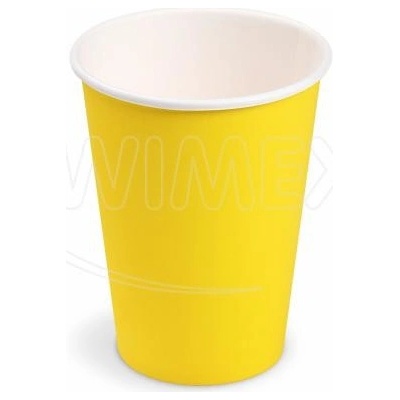 Wimex Papierový pohár FSC Mix žltý O74mm 240ml