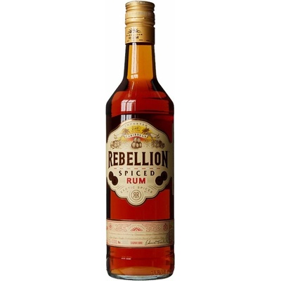 RON REBELLION SPICED 37,5 0,7 l (holá láhev)