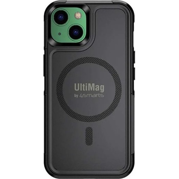 Image 1 of 4smarts Defend Case with UltiMag - хибриден удароустойчив кейс с MagSafe за iPhone 14 (черен)