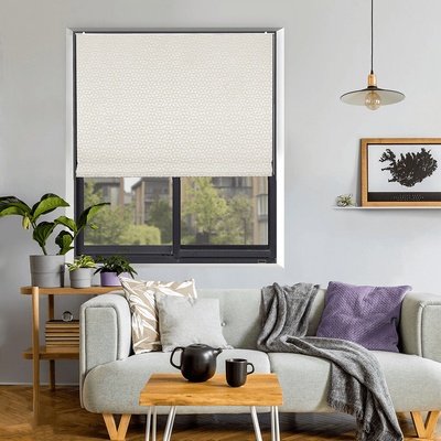 FOA Rímská roleta, Velutto, Biela, RV 001 85 x 60 cm