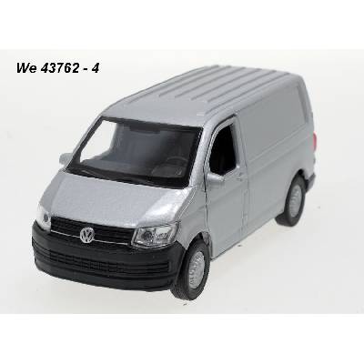 Welly Volkswagen Transporter T6 Van silver code 43762 modely aut 1:34