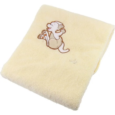 Бебешко одеяло с апликация 100 х 90 см 2360-k-gelb