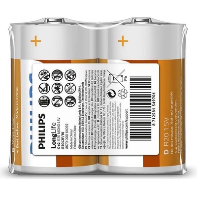 Philips Long Life D 2ks R20L2F/10