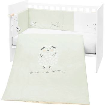 KikkaBoo Бебешки спален комплект 2 части EU style 60/120 Sleepy Sheep (41101020125)