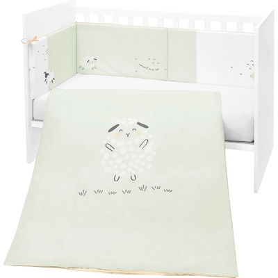 KikkaBoo Бебешки спален комплект 2 части EU style 60/120 Sleepy Sheep (41101020125)