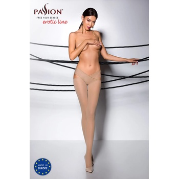 Image 1 of Passion TIOPEN 005 Tights 60 Den Beige 1-2