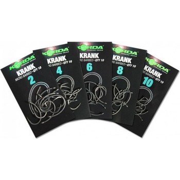 Korda Krank Barbless vel.8 10 ks