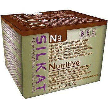 Bes Silkat Nutritivo regenerační maska na poškozené vlasy 250 ml