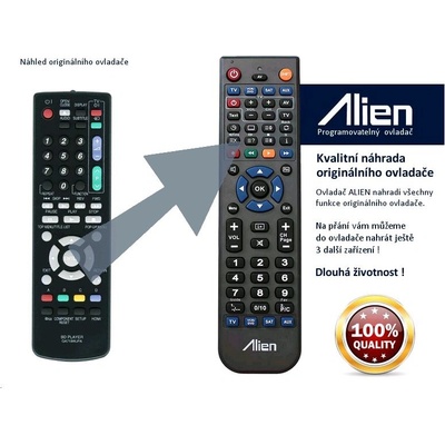 Dálkový ovladač Alien Sharp GA718WJPA