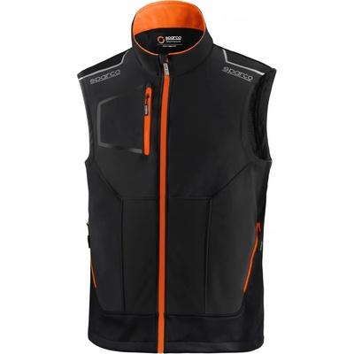 Sparco ILLINOIS VEST TW pánská softshell vesta černá