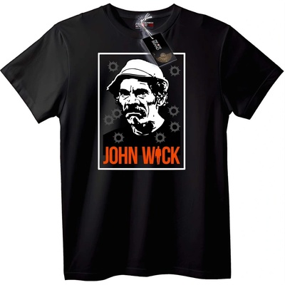NOONEBRAND Тениска John Wick - 2XL, White