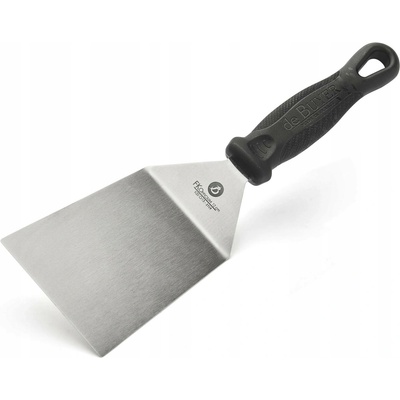 de Buyer Obracečka , 4232.00, FKOfficium, odolná proti rzi, bez otvorů, nerezová ocel, 12 cm, ergonomicky tvarovaná rukojeť