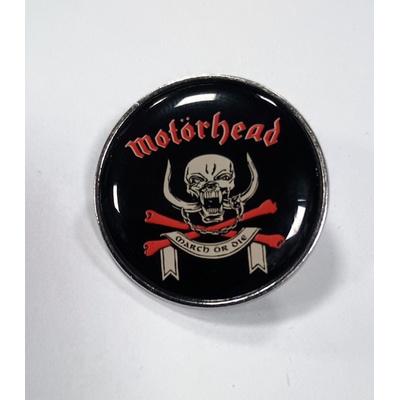 Spiral Motörhead odznak March or die