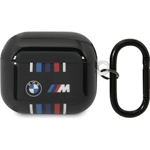BMW Кейс BMW BMA322SWTK за AirPods 3, черен / черен, Multiple Colored Line (10060231)