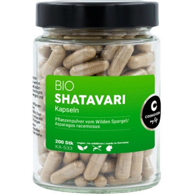 Cosmoveda Шатавари капсули - органични - 200 капсули