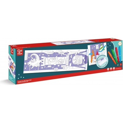 Hape Творчески комплект, Hape, Хартиена ролка за оцветяване, Фантастичен замък