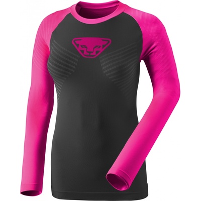 Dynafit SPEED DRYARN L/S TEE Pink Glo dámské