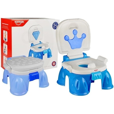 Lean Toys Hrací nočník 3v1 modrý