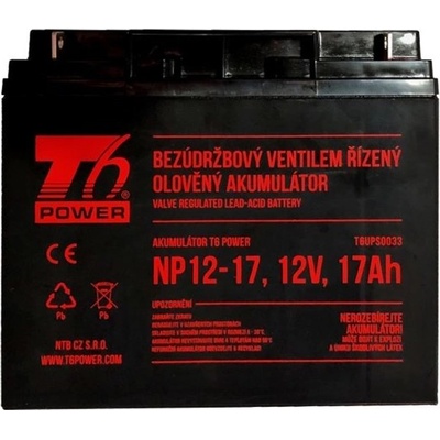 T6 Power NP12-17 12V 17Ah