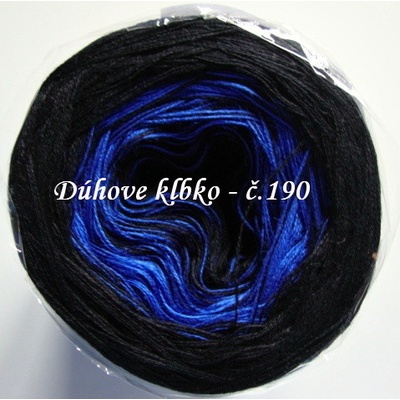 Duhové klubíčko 190, 3nitka 750 m