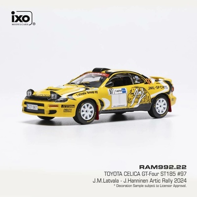 Toyota Celica GT Four ST185 Artic Rally 2024 97 Latvala Hanninen IXO 1:43
