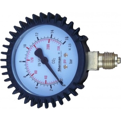 Hweld MANOMETER 0-16 BAR CO2 VÝSTUP